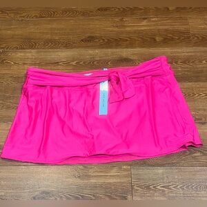 Antonio Melani Tie front swimskirt